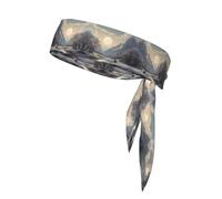 WZYWHJ Nordic Silence Prints Headbands,Sports Head Tie,Headband for Men and Women,Hair Band for Running Workout Football