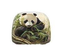 WZYWHJ Panda Digging Bamboo Shoots Printed Seat Head Pillowcase Car Truck General Motors Parts Protective Cover one Pack