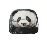 WZYWHJ Panda in The Bamboo Printed Seat Head Pillowcase Car Truck General Motors Parts Protective Cover one Pack