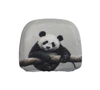 WZYWHJ Panda on a Tree Branch Printed Seat Head Pillowcase Car Truck General Motors Parts Protective Cover one Pack