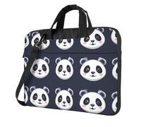 WZYWHJ Panda Tiles Picture Ultra-thin portable single-shoulder laptop bag 13 inch computer accessories soft shockproof for laptops