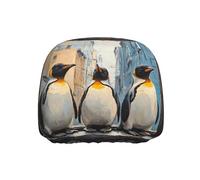 WZYWHJ Penguins in The Door and Window Printed Seat Head Pillowcase Car Truck General Motors Parts Protective Cover one Pack