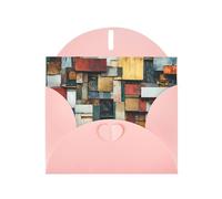 WZYWHJ Pink Holiday Greeting Card for Christmas, Birthday, Anniversary & more Memory Fragments Picture