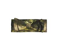 WZYWHJ Primeval forest Picture baby bow headbands and elastic soft hair accessories for newborns and girls