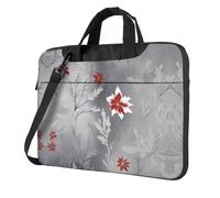 WZYWHJ Scandinavian Frost Pattern Ultra-thin portable single-shoulder laptop bag 14 inch computer accessories soft shockproof for laptops