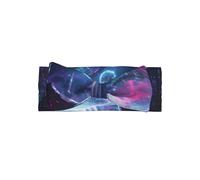WZYWHJ Sci-fi space Picture baby bow headbands and elastic soft hair accessories for newborns and girls