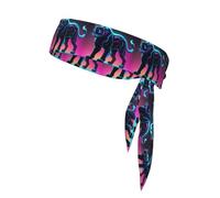 WZYWHJ Serial leopard Pattern Headbands,Sports Head Tie,Headband for Men and Women,Hair Band for Running Workout Football