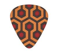 Wzywhj Shining Overlook Printing Guitar Plectrum Easy Grip Uke Picks Holdingï¼Œ Ukulele, Acoustic And Electric Guitarï¼Œ12 Piece