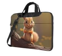 WZYWHJ Shy little squirrel Printing Ultra-thin portable single-shoulder laptop bag 13 inch computer accessories soft shockproof for laptops