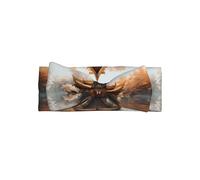 WZYWHJ Small pavilion on the lake Printed baby bow headbands and elastic soft hair accessories for newborns and girls