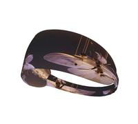 WZYWHJ Soft and Absorbent Headband for Red Basketball Workout - Ideal Hair Accessory for Yoga, Running, and More! Crystal Animals Pattern