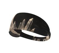 WZYWHJ Soft and Absorbent Headband for Red Basketball Workout - Ideal Hair Accessory for Yoga, Running, and More! Crystal on The Moon Printing