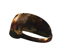 WZYWHJ Soft and Absorbent Headband for Red Basketball Workout - Ideal Hair Accessory for Yoga, Running, and More! Little Fox Picking Grapes Printing