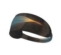 WZYWHJ Soft and Absorbent Headband for Red Basketball Workout - Ideal Hair Accessory for Yoga, Running, and More! Physics Print Printed