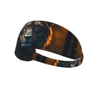 WZYWHJ Soft and Absorbent Headband for Red Basketball Workout - Ideal Hair Accessory for Yoga, Running, and More! King of The Forest Picture