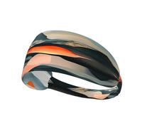 WZYWHJ Soft and Absorbent Headband for Red Basketball Workout - Ideal Hair Accessory for Yoga, Running, and More! Abstract Landscape Prints