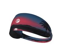 WZYWHJ Soft and Absorbent Headband for Red Basketball Workout - Ideal Hair Accessory for Yoga, Running, and More! Full Moon in Night Printed