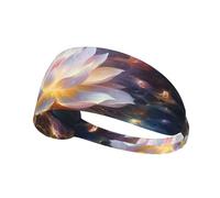 WZYWHJ Soft and Absorbent Headband for Red Basketball Workout - Ideal Hair Accessory for Yoga, Running, and More! flower diamond painting Printing
