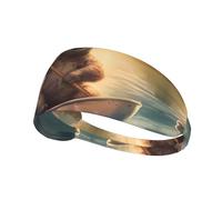 WZYWHJ Soft and Absorbent Headband for Red Basketball Workout - Ideal Hair Accessory for Yoga, Running, and More! Boating Laziness Printing