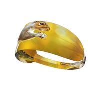WZYWHJ Soft and Absorbent Headband for Red Basketball Workout - Ideal Hair Accessory for Yoga, Running, and More! Squirrel eating walnut Printing
