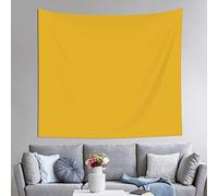 WZYWHJ Solid color gold Printing Indoor Decor Tapestry 60x51 in : Soft, Quality and lightweight Suitable for wall hanging tapestries