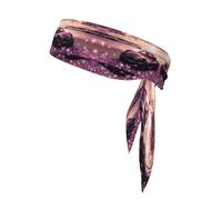 WZYWHJ Sports car by the sea Printing Headbands,Sports Head Tie,Headband for Men and Women,Hair Band for Running Workout Football