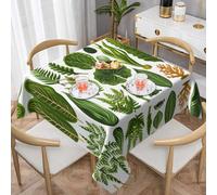 WZYWHJ Square decorative tablecloth 54"x54" tablecloths coffee table cloths Washable and reusable Seaweed Coral Under The Sea Printing