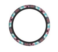 WZYWHJ Steering Wheel Cover - Protects and Decorates Your Car - Easy Installation - Suitable for Cars, SUVs, ATVs, and Trucks Small Crab Under The Rocks Printed