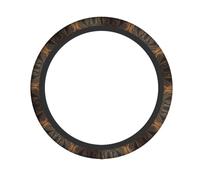 WZYWHJ Steering Wheel Cover - Protects and Decorates Your Car - Easy Installation - Suitable for Cars, SUVs, ATVs, and Trucks Art Deco Circuit Prints