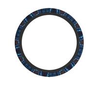 WZYWHJ Steering Wheel Cover - Protects and Decorates Your Car - Easy Installation - Suitable for Cars, SUVs, ATVs, and Trucks Mysterious Owl Prints