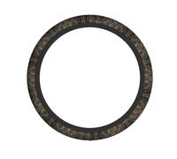 WZYWHJ Steering Wheel Cover - Protects and Decorates Your Car - Easy Installation - Suitable for Cars, SUVs, ATVs, and Trucks Symmetrical Electrode Path Pattern