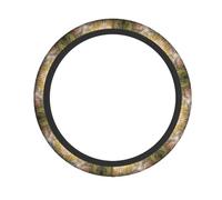 WZYWHJ Steering Wheel Cover - Protects and Decorates Your Car - Easy Installation - Suitable for Cars, SUVs, ATVs, and Trucks The Turtle Crawling into The Swamp Printed