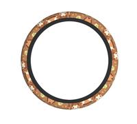 WZYWHJ Steering Wheel Cover - Protects and Decorates Your Car - Easy Installation - Suitable for Cars, SUVs, ATVs, and Trucks Cute Guinea Pig Printed
