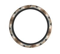 WZYWHJ Steering Wheel Cover - Protects and Decorates Your Car - Easy Installation - Suitable for Cars, SUVs, ATVs, and Trucks Tractor in Wheat Field Printed