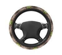 WZYWHJ Steering Wheel Cover - Protects and Decorates Your Car - Easy Installation - Suitable for Cars, SUVs, ATVs, and Trucks Ants in tree hole Printing