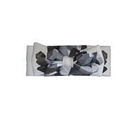 WZYWHJ Strange irregular graphics Printed baby bow headbands and elastic soft hair accessories for newborns and girls