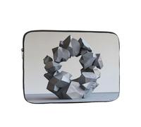 WZYWHJ Strange Irregular Graphics Printed Shockproof Portable Laptop Sleeve Case 15 inch for Men and Women Business Travel, School, Office Daily Use