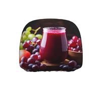 WZYWHJ Sweet and Sour Grape Juice Printed Seat Head Pillowcase Car Truck General Motors Parts Protective Cover one Pack
