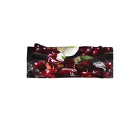 WZYWHJ Sweet cherry pudding Printed baby bow headbands and elastic soft hair accessories for newborns and girls