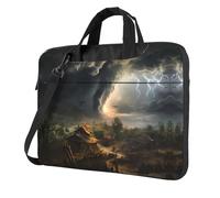 WZYWHJ Terrible tornado Printing Ultra-thin portable single-shoulder laptop bag 13 inch computer accessories soft shockproof for laptops