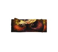 WZYWHJ The giant forest python Printed baby bow headbands and elastic soft hair accessories for newborns and girls