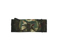 WZYWHJ The lamb in the spaceship Printed baby bow headbands and elastic soft hair accessories for newborns and girls