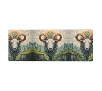 WZYWHJ The leader of the valley Picture Extra large rubber keyboard pad, thickened anti slip Office desk cushion