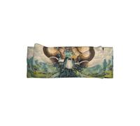 WZYWHJ The leader of the valley Printed baby bow headbands and elastic soft hair accessories for newborns and girls