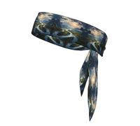 WZYWHJ The Mighty River Printed Headbands,Sports Head Tie,Headband for Men and Women,Hair Band for Running Workout Football