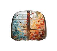 WZYWHJ Thousand Paper Cranes on The Window Printed Seat Head Pillowcase Car Truck General Motors Parts Protective Cover one Pack