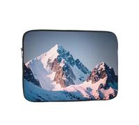 WZYWHJ Top of The Snowy Mountain Printing Shockproof Portable Laptop Sleeve Case 13 inch for Men and Women Business Travel, School, Office Daily Use