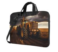 WZYWHJ Tractor in the field Prints Ultra-thin portable single-shoulder laptop bag 15.6 inch computer accessories soft shockproof for laptops