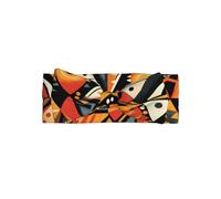 WZYWHJ Tribal Abstract Picture baby bow headbands and elastic soft hair accessories for newborns and girls