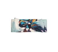WZYWHJ Tribal Cyber Hawk Pattern baby bow headbands and elastic soft hair accessories for newborns and girls